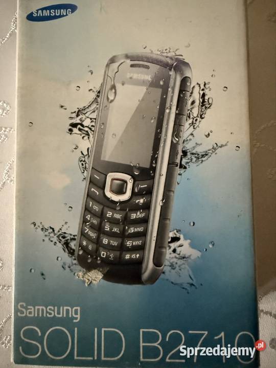 Pudełko Samsung Solid B2710 Oryginalne Retro śląskie sprzedam