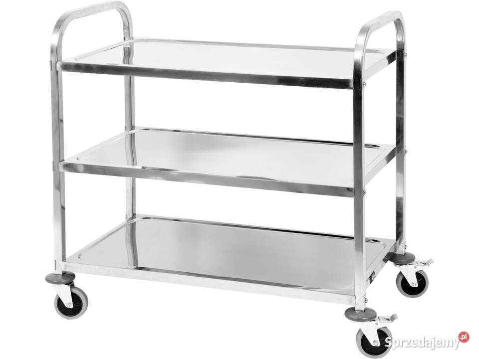 Wózki kelnerskie ze stali nierdzewnej różne Warszawa