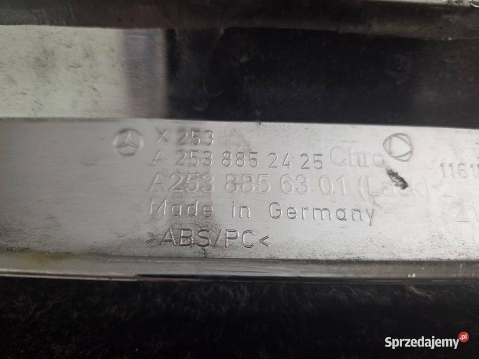 LISTWA CHROM ZDERZAKA PRZÓD A2538852425 MERCEDES Lubliniec