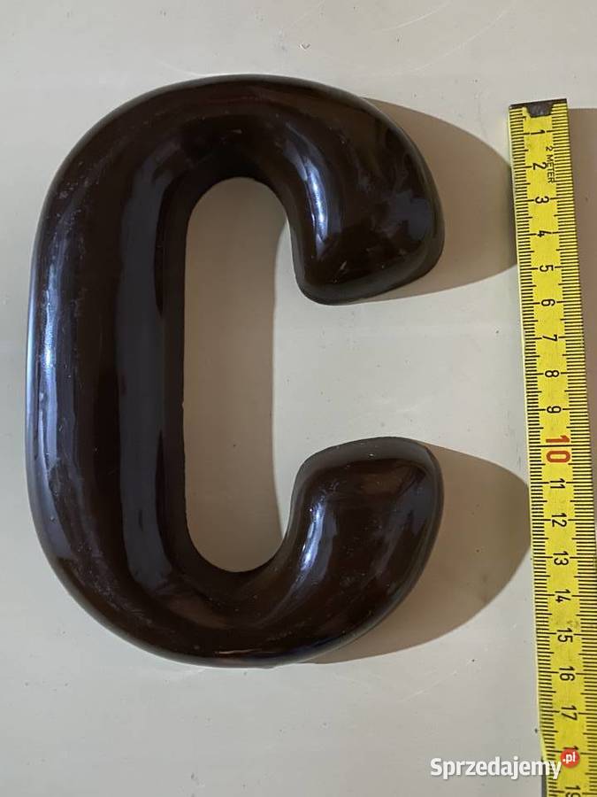 Cyfry i literki ceramiczne oznaczenie numeru Kwidzyn sprzedam