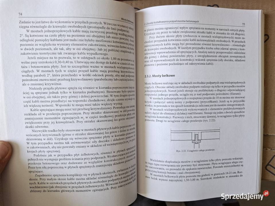 Mosty betonowe podstawy konstruowania obliczania