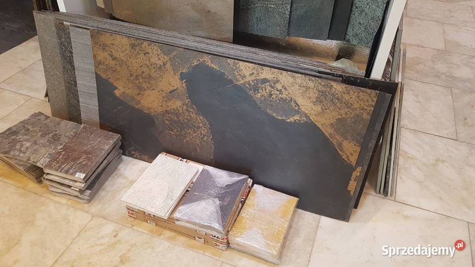 Fornir kamienny KBlack Gold czerń złoto duży XL zachodniopomorskie Szczecin
