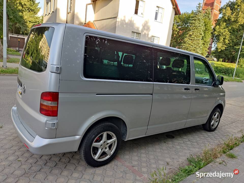 Long VW T5 r2009 poj 19tdi 9osobskrz manual Elbląg