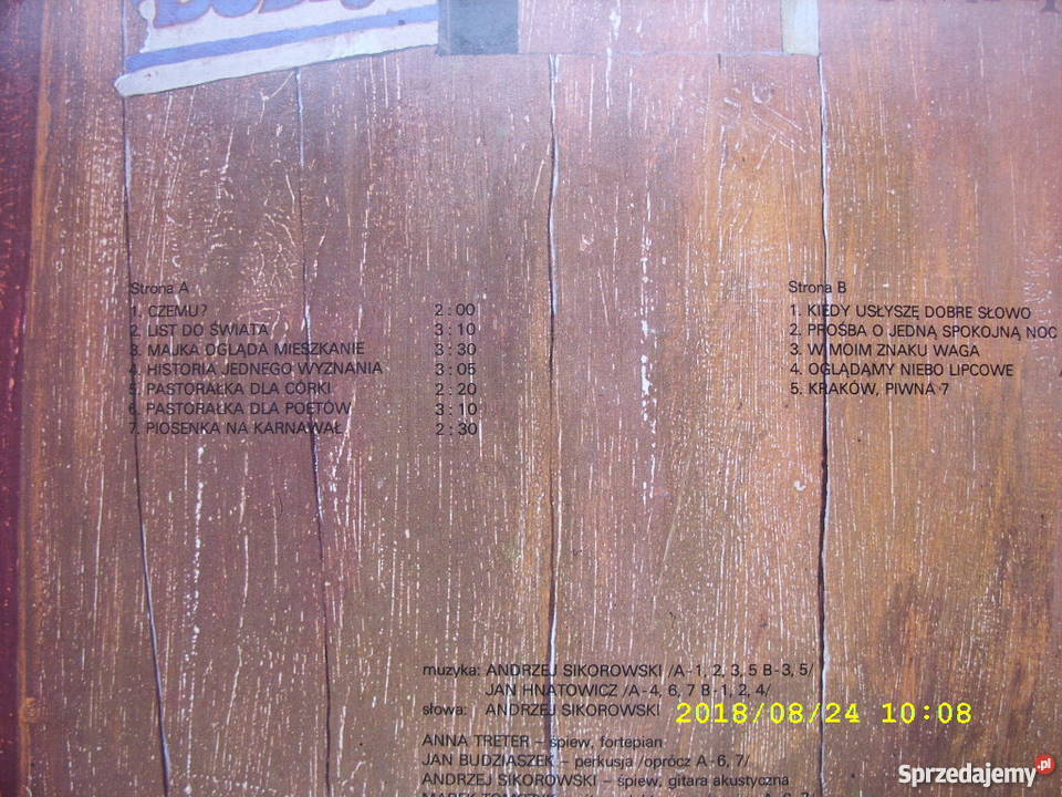 LP ballady POD BUDA LIST DO SWIATA Wołów