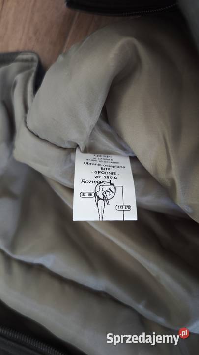 Komplet zimowy kurtka polar spodnie marki Drwal Białystok