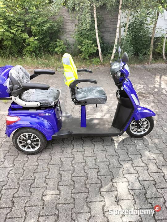 Skuter elektryczny inwalidzki bili bike 3 kołowy bezwypadkowy Zduńska Wola