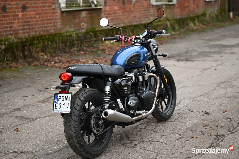 Triumph STREET TWIN 900 ABS kontrola sprowadzony Gniezno