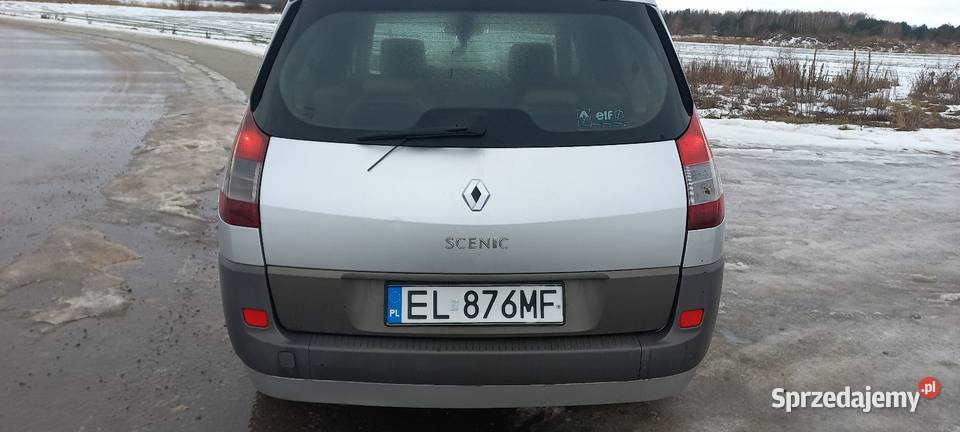 Renault Grande Scenic II 19 dci 7 osobowy manualna Renault Skaryszew