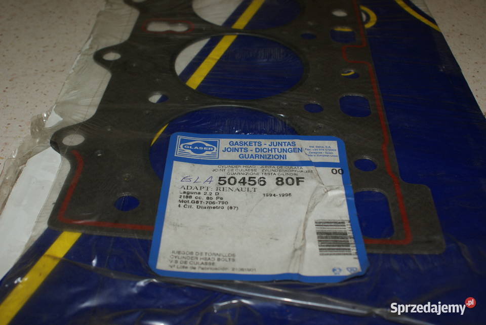 Uszczelka głowicy cylindrów gr 183mm RENAULT Białobrzegi