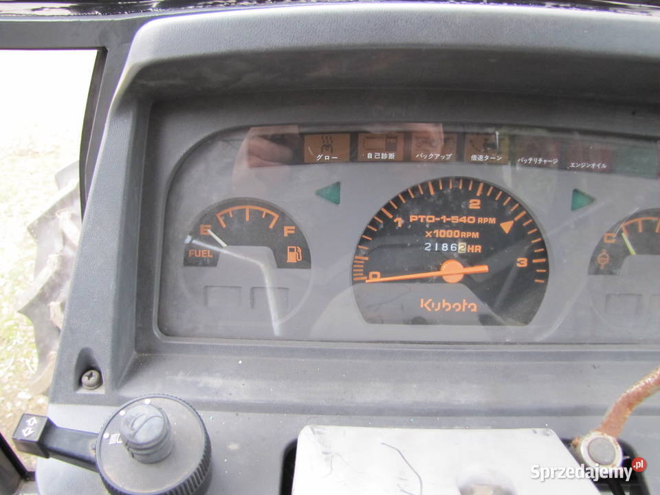 Traktor Kubota GL29 pług śnieżny do odśnieżania Węgrów