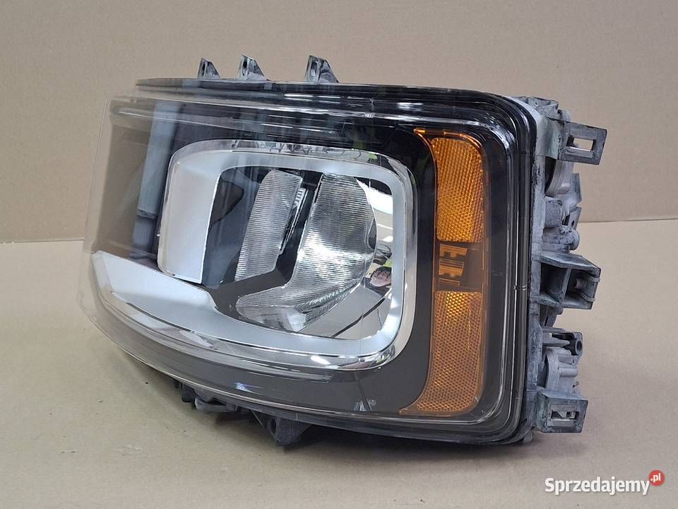 SCANIA R S REFLEKTOR FULL LED LEWY LAMPA LEWA Lampy przednie Bieleń