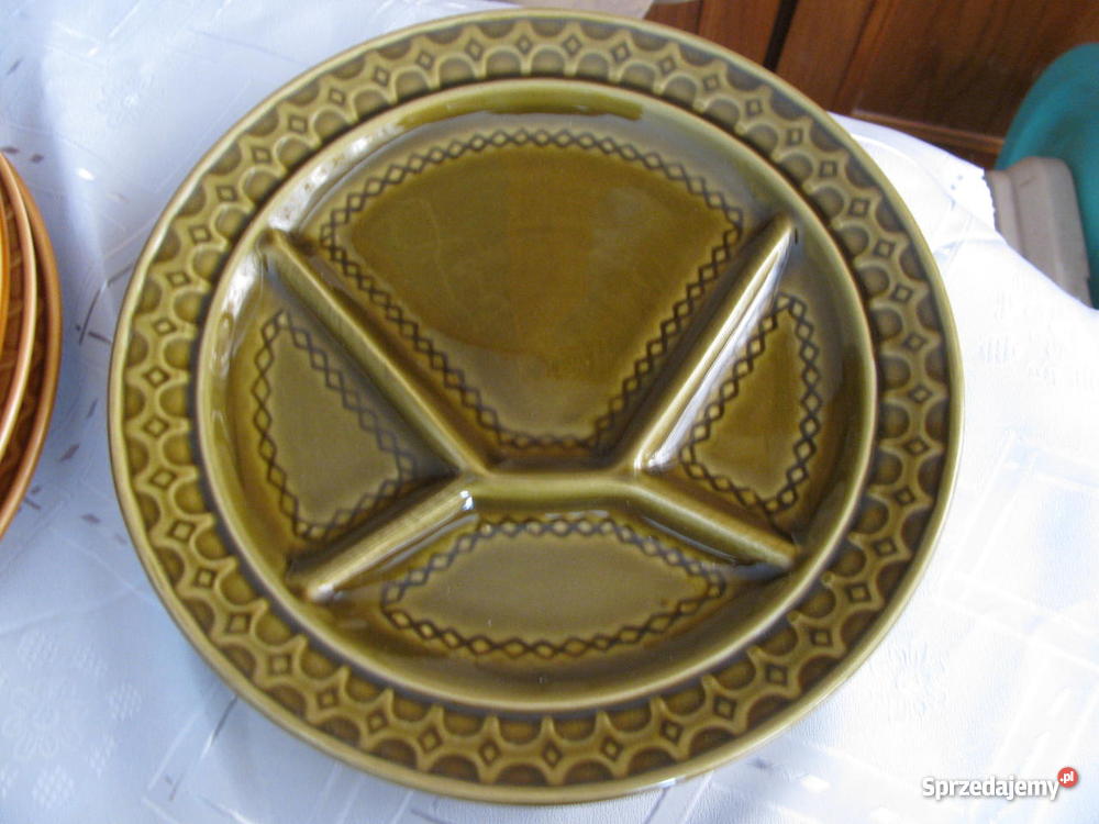 TALERZE DO FONDUE Trzcianka sprzedam