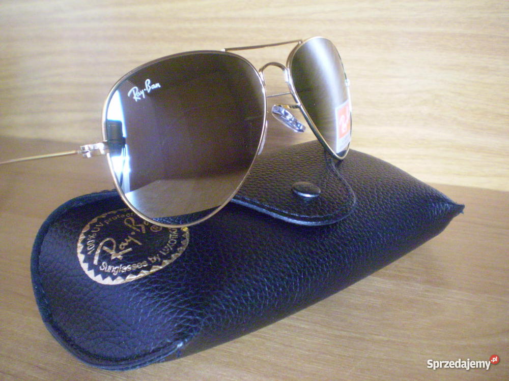 Ray Ban Aviator Silver Mirror 3025 Uniseks Kielce