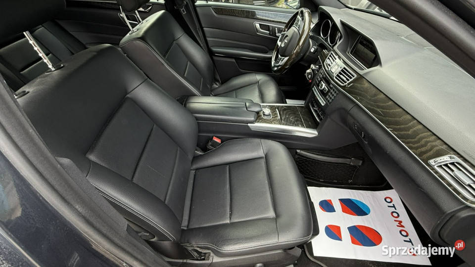 Mercedes E 350 35v6 Benz7 osobowy wersja elektrycznie ustawiane fotele Gdańsk