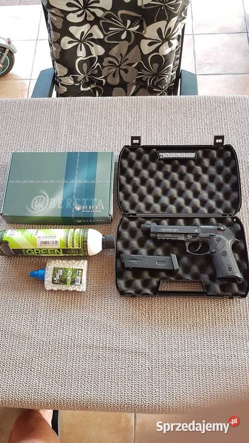 ASG BERETTA M93A FM 6MM GREEN GAS Pozostałe Ostrów Wielkopolski sprzedam
