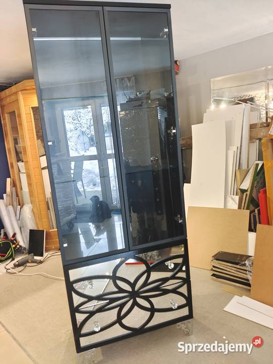 Witryna wysoki połysk barek na alkohole szafa