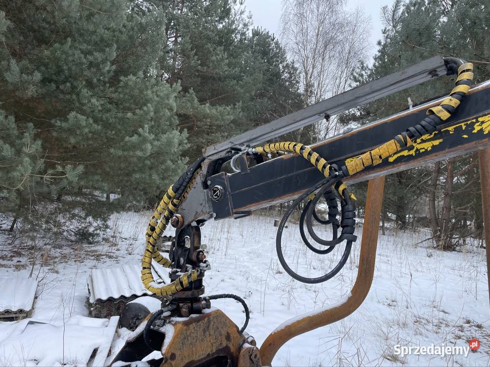 Przyczepa zrywkowa HDS leśna Palms 12d żuraw 695 Końskie