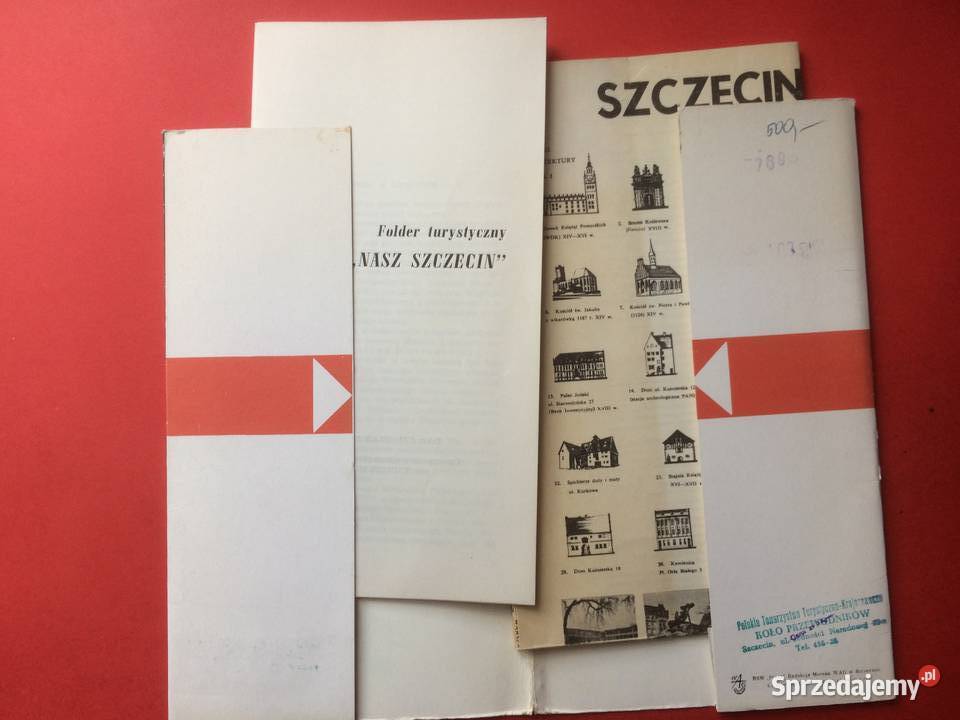 547 Plan Turystyczny Szczecina sprzedam