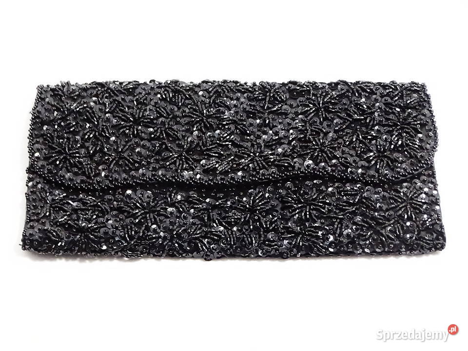 Kopertówka puzderko do ręki czarna 22x12 Biłgoraj