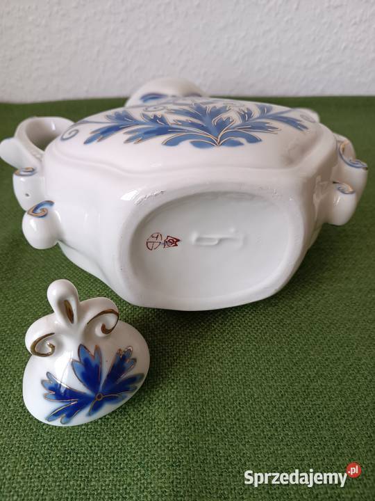 Duży stylowy sygnowany dzbanek Gorlice