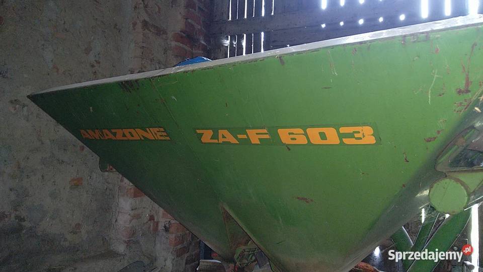 Rozsiewacz nawozów Amazone f 603 Rozsiewacze nawozów Sicko