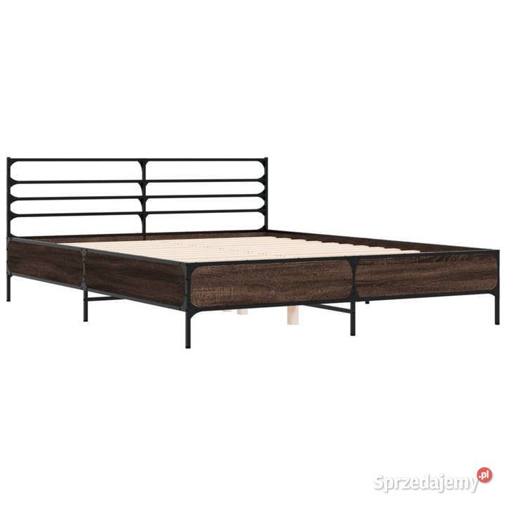 Rama łóżka przydymiony dąb 150x200 WM3280049 Warszawa