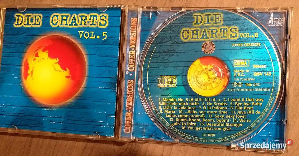 Die Charts Vol5 CD dance Opole
