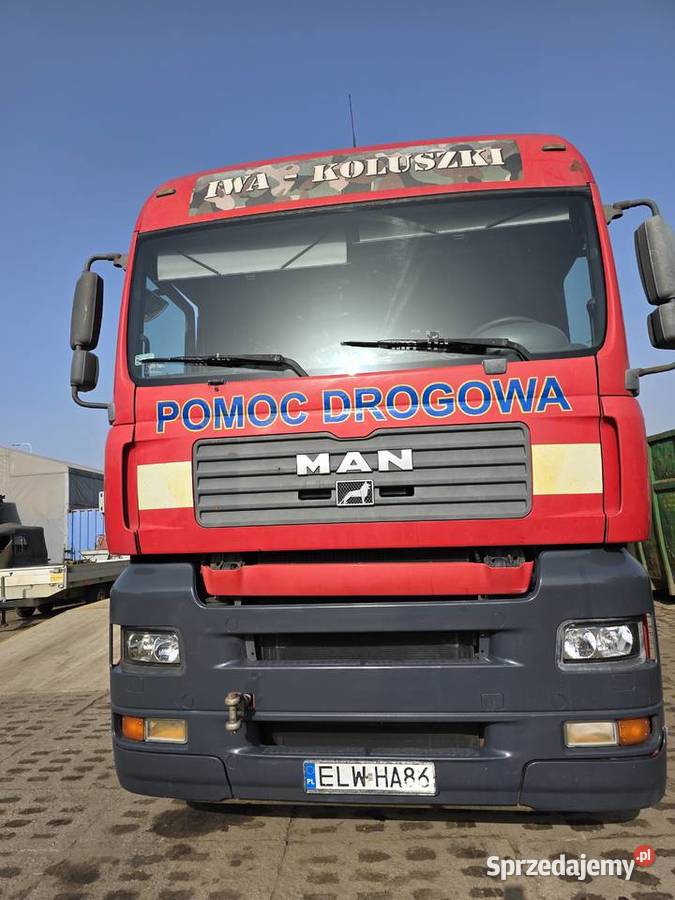 Ciągnik siodłowy MAN TGA 18480 4x2 BLS w całości Ciągniki siodłowe Koluszki sprzedam