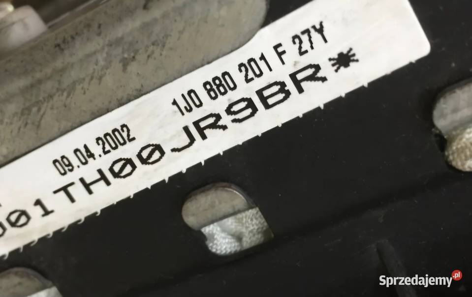 PODUSZKA POWIETRZNA AIRBAG KIEROWCY VW BORA Poduszki powietrzne Działoszyce