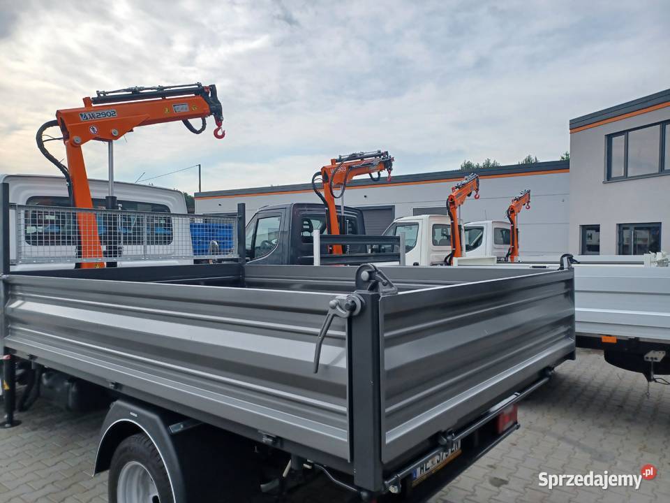 Żuraw HDS MB2902 na iveco i inne dostawcze 150KM Iveco
