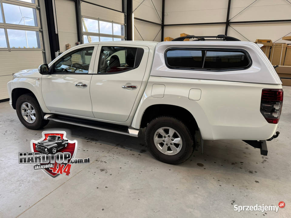 Zabudowa paki Hardtop WZMOCNIONA Szyby Przesuwne Pasłęk