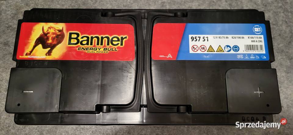 Akumulator Banner 100ah 800a nowy