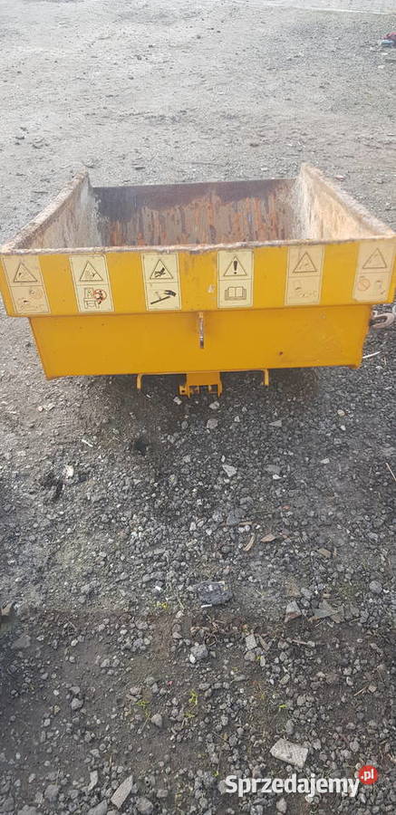 Skrzynia ładunkowa wozidło 1t jcb terex koleba sprzedam