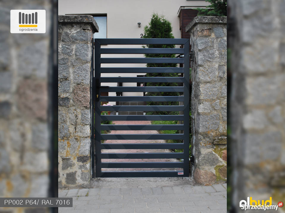 Furtka nowoczesna palisadowa KONSPORT P64 Budownictwo i akcesoria Straszyn sprzedam