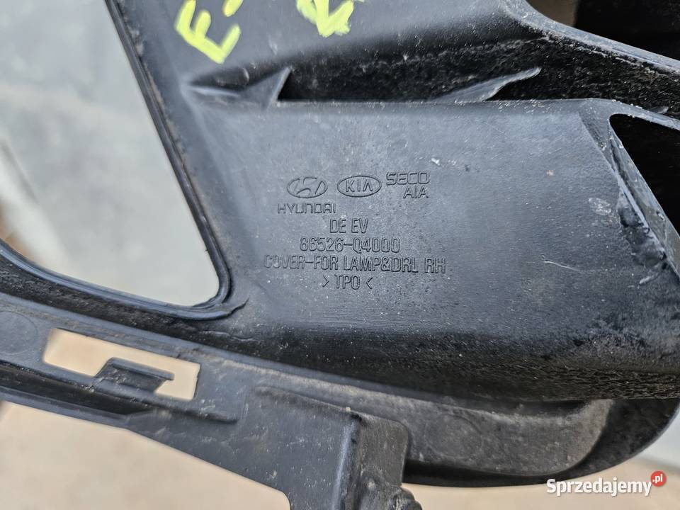 KIA ENIRO KRATKA PRAWA ZDERZAKA PRZÓD 86562Q4000 Międzychód