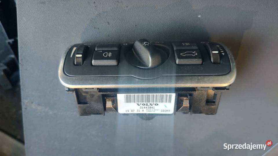 Przełącznik świateł 31443841 Volvo v60 I lift Panele sterowania, przełączniki Książ Wielkopolski