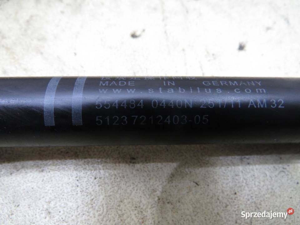 SIŁOWNIK MASKI BMW 6 F06 F12 F13 7212403 sprzedam