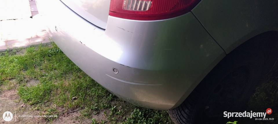 Zderzak tylny Skoda Fabia 2 hatchback z PDC Zderzaki Lubin