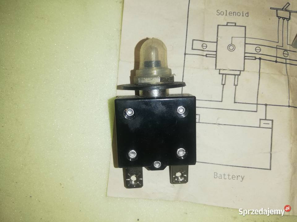 Osprzęt elektryczny do windy kotwicznej Żeglarstwo Jelenia Góra