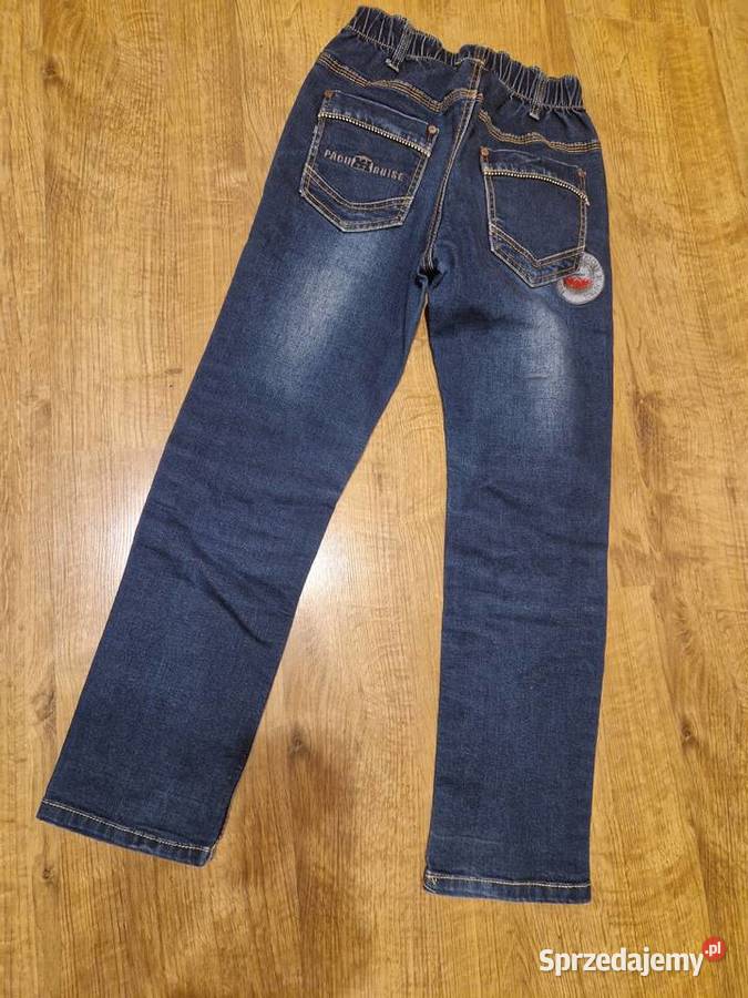 Spodnie jeans chłopięce rozmiar 140146 Warszawa