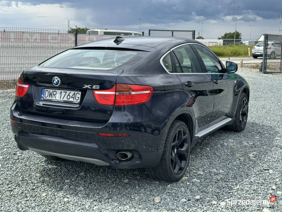 BMW X6 E71 30d xDrive35d 286 2009r Navi Skóry kurtyny powietrzne Wojkowice
