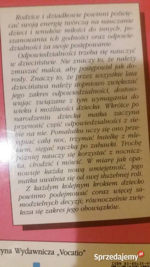 Rodzina i odpowiedzialność książki Dobson Antykwariat Warszawa
