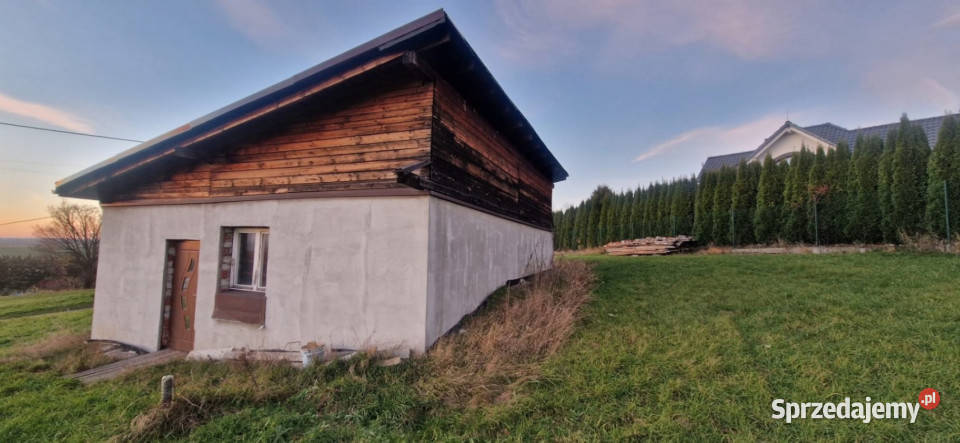 Domek w górach stanie surowym zamkniętym Goleszów