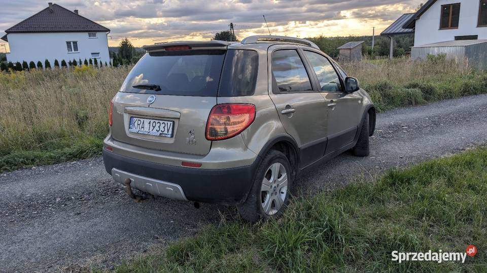 Fiat Sedici 19 JTD 4x4 klima grzane fotele wielofunkcyjna kierownica małopolskie