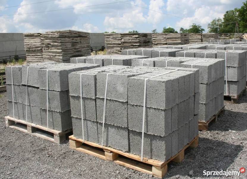 Bloczek betonowy fundamentowy wibroprasa Kraków