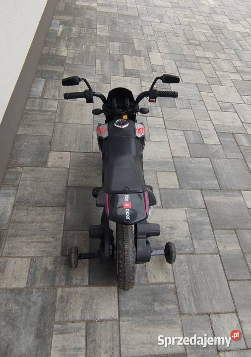 Motorek Jeździk Elektryczny Aprilia RX Pojazdy elektryczne i spalinowe Wola Zarczycka