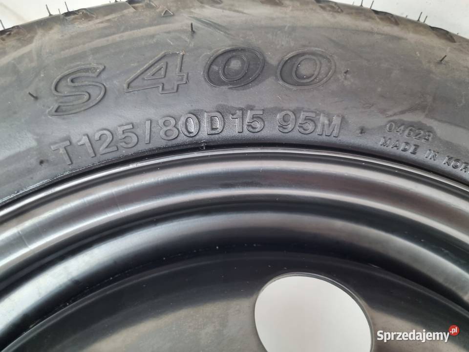 KOŁO DOJAZDOWE Kia Rio II Hyundai i20 12580 D15 Samochodowe lubelskie Chełm