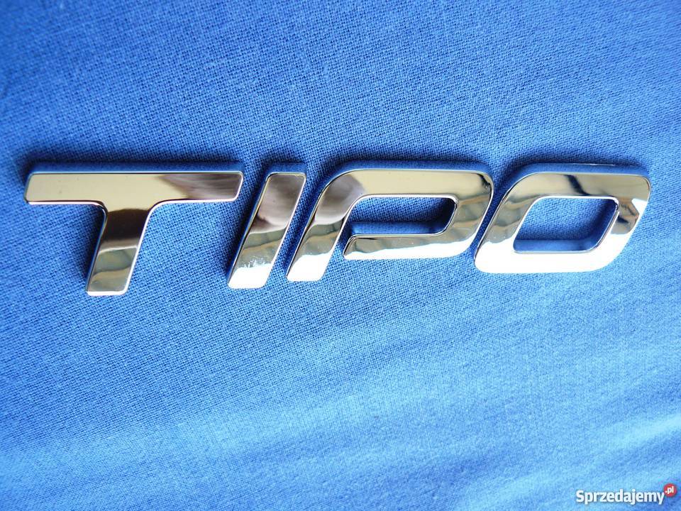 Napis Tipo do Fiata Nowy model Klapa Piastów sprzedam