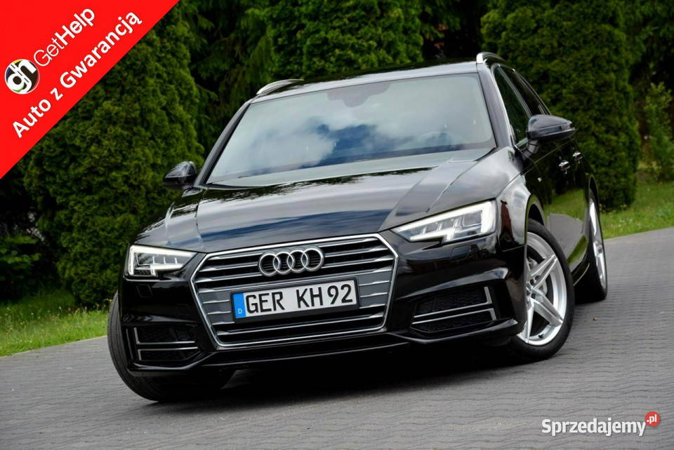 Audi A4 Avant Matrix Led El klapa 2xSLine Skóry elektrochrom. lusterka boczne Ostrów Mazowiecka