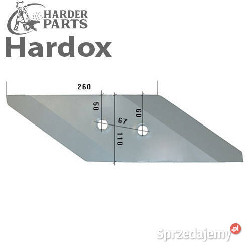 Dłuto 100hektarów HARDOX 18135L części do pługa Rolnictwo podlaskie Suwałki sprzedam